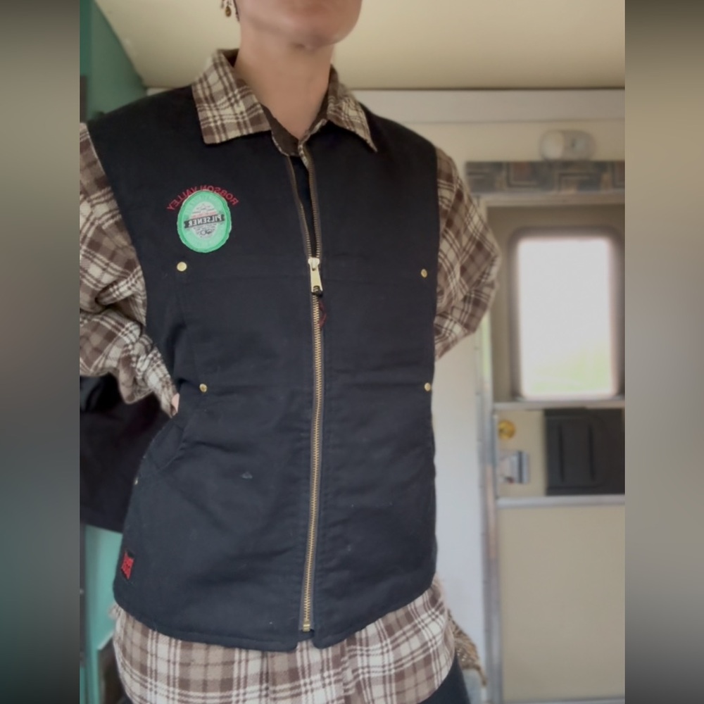 Women's Black Workwear Vest